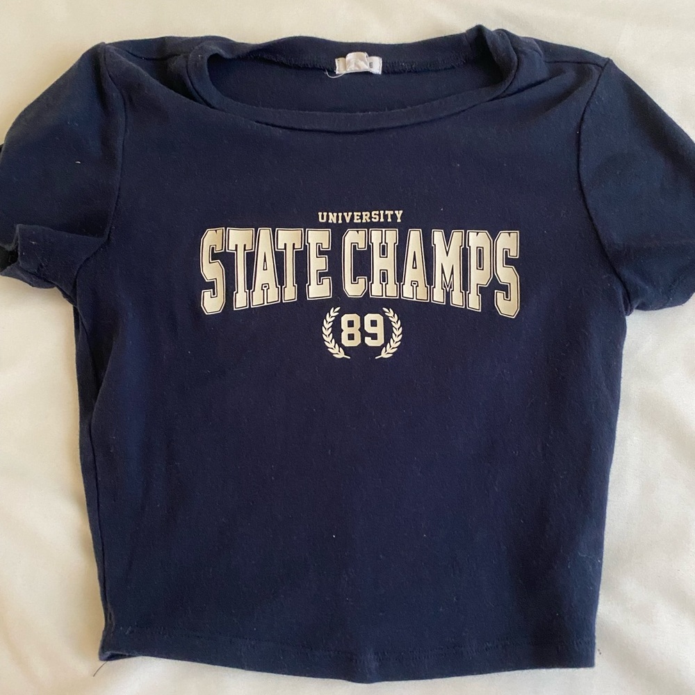 Garage crop top